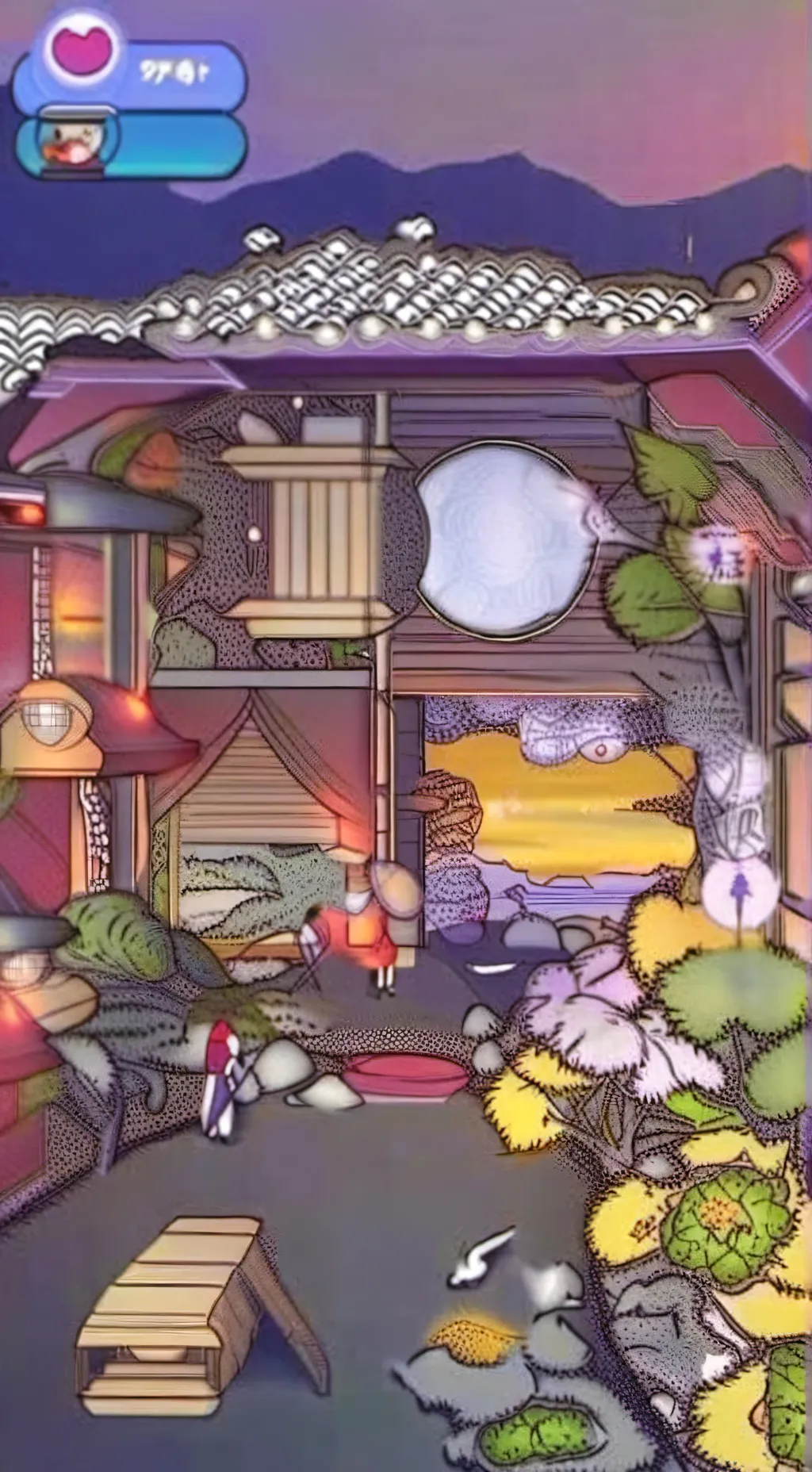 ai character: JW X TM background