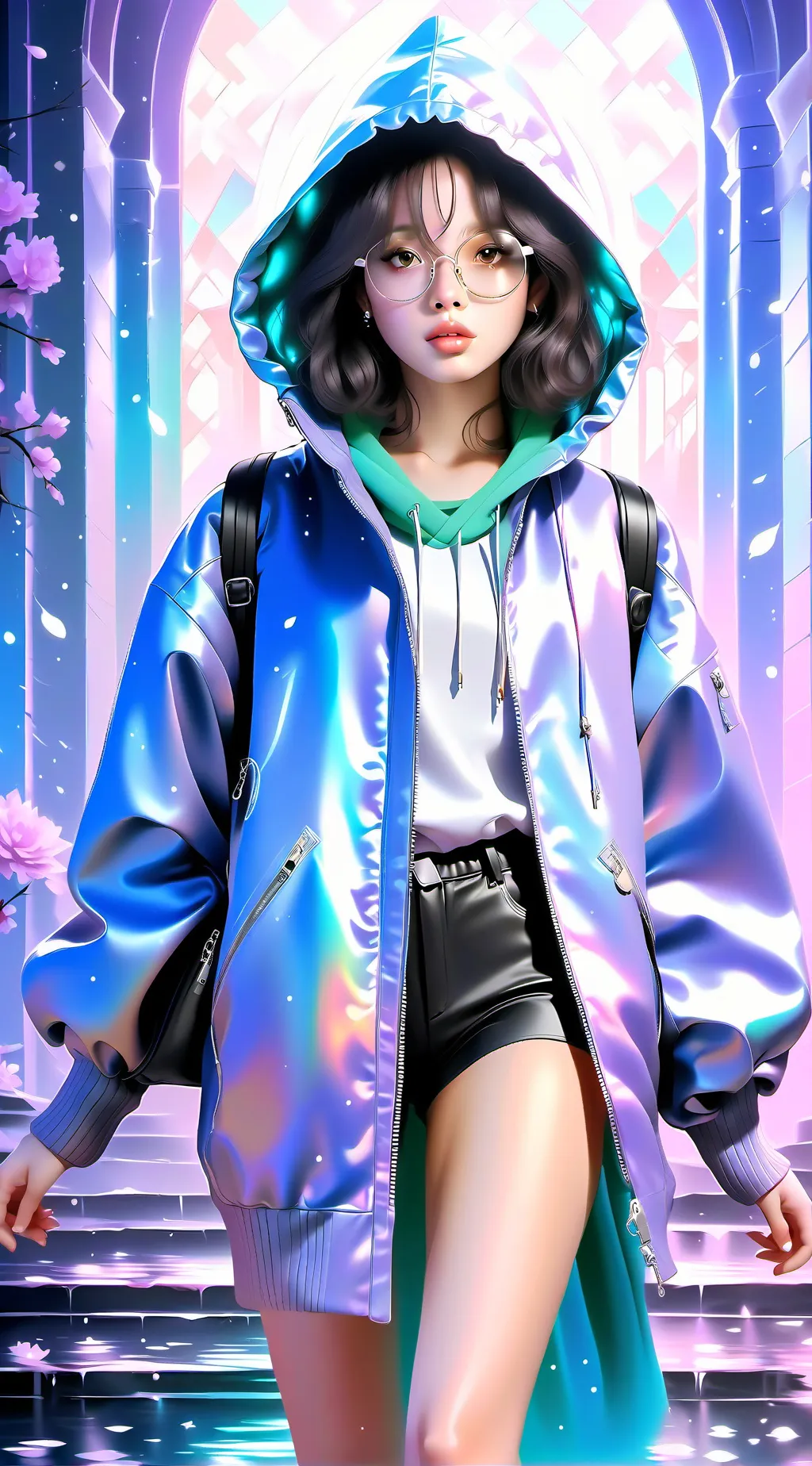 ai character: Elli 🌀 background