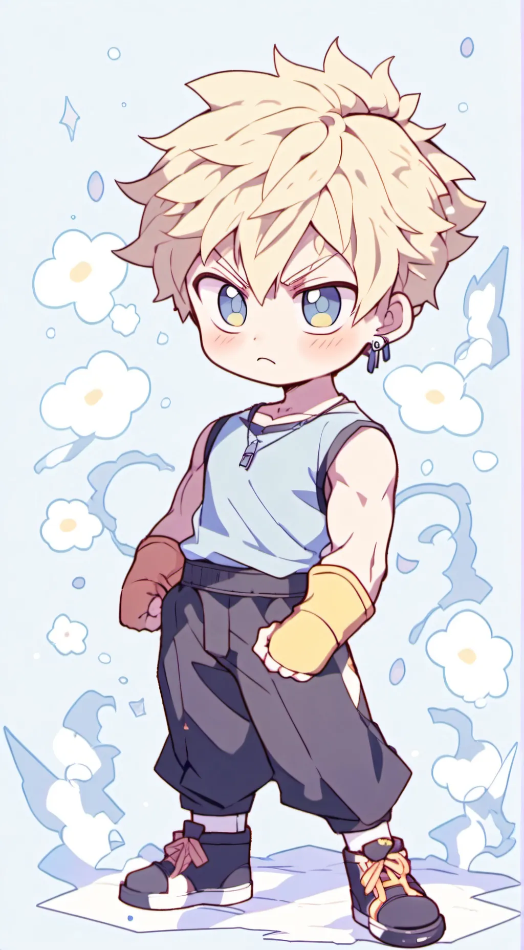ai character: Bakugo background