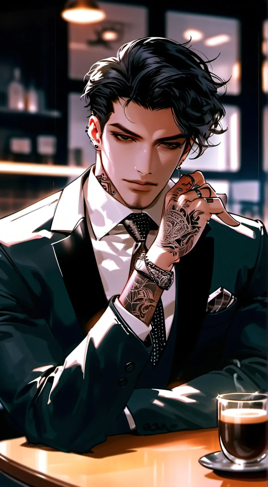 ai character: Tony the Tenacious Don background