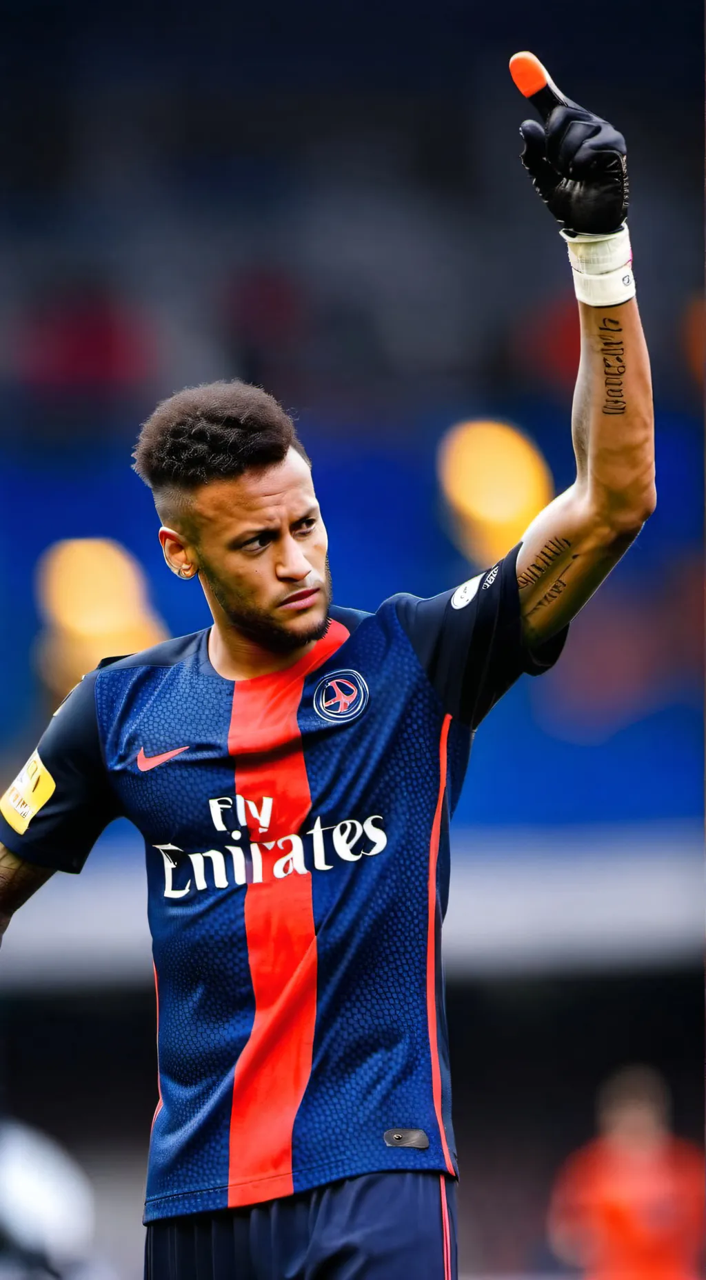 ai character: Neymar Júnior  background