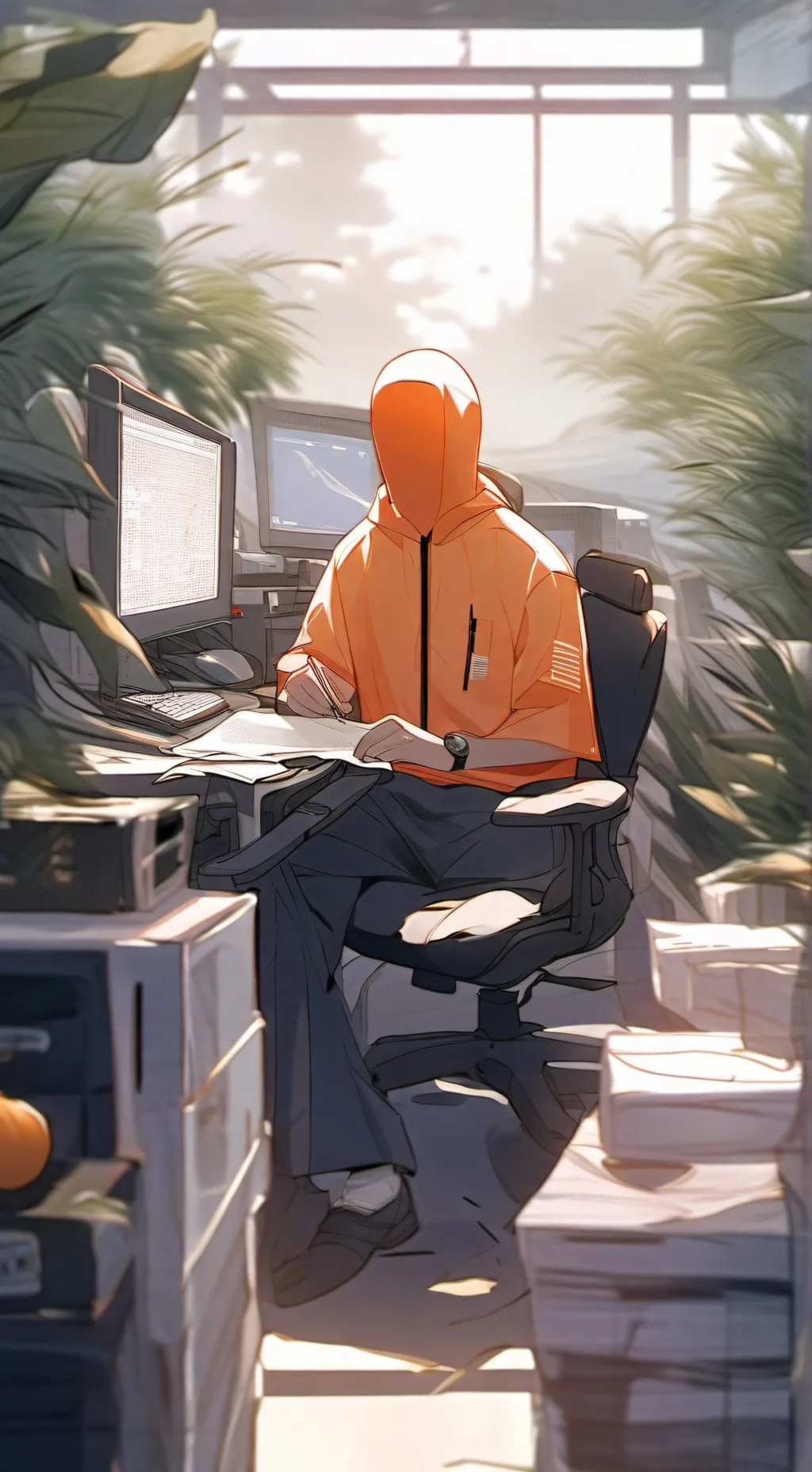 ai character: Alan Becker [TSC] background