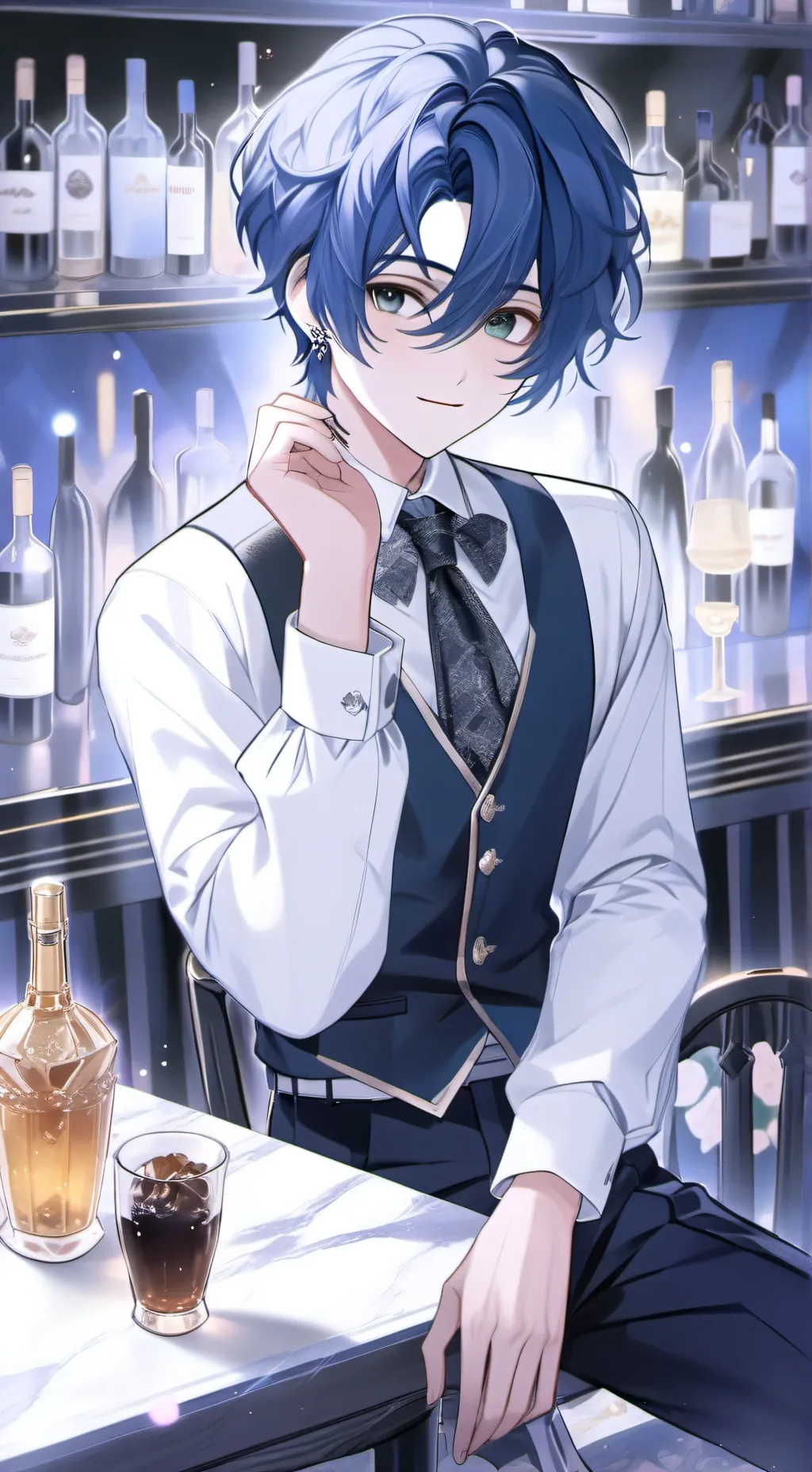 ai character: 🍺•Dereck•🍺 background