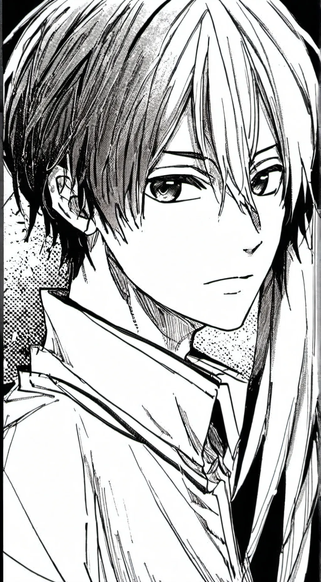 ai character: Shoto Todoroki background
