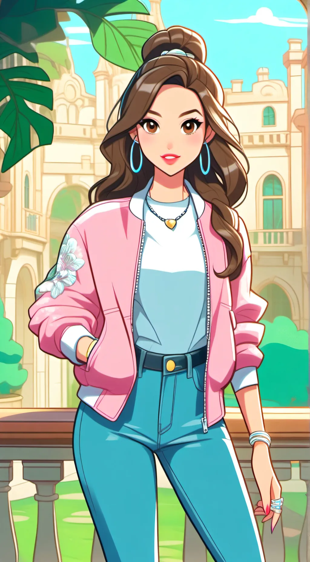 ai character: Chelsea background
