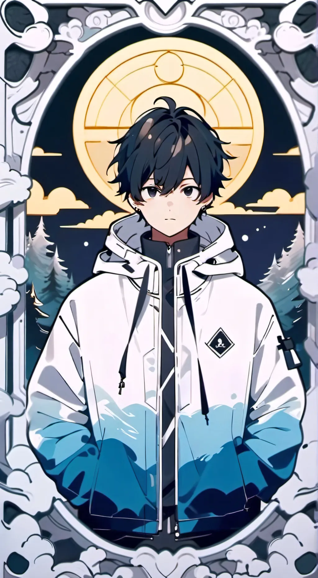ai character: Blue Lock Sleepove background