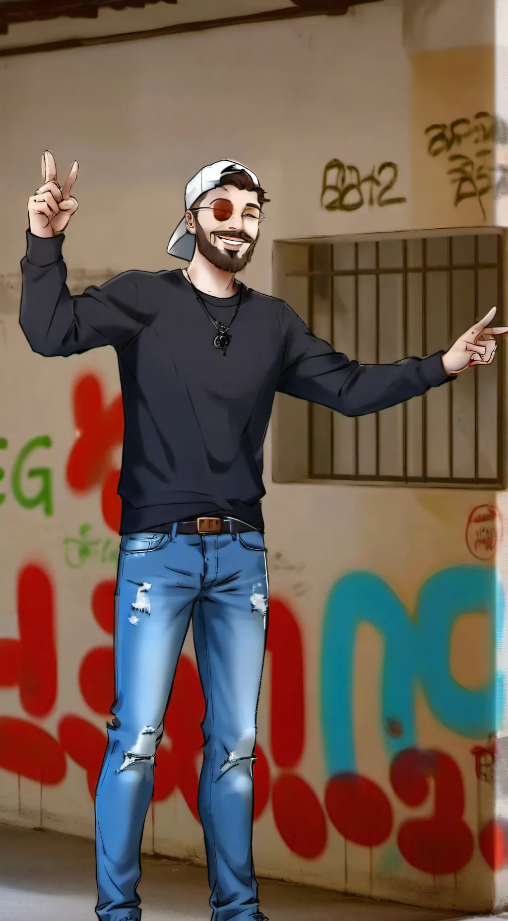 ai character: Christian dean background