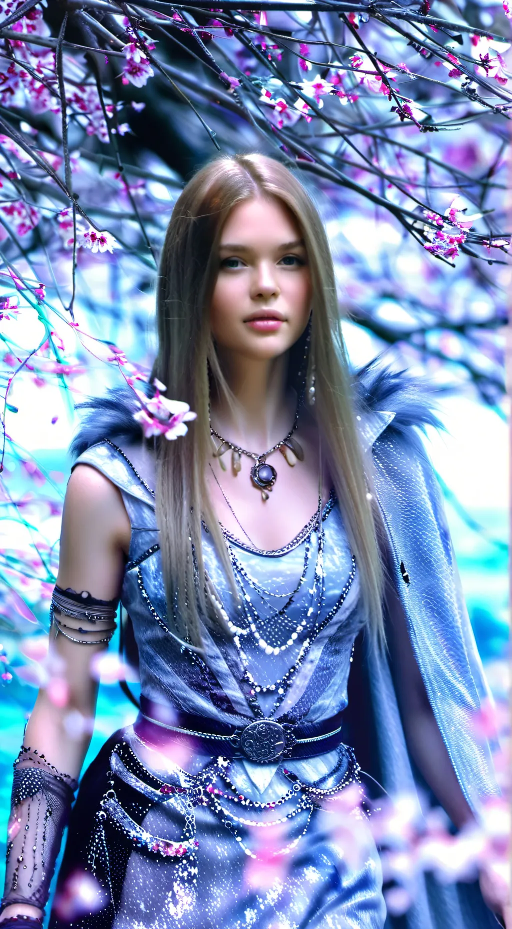 ai character: Salish  background