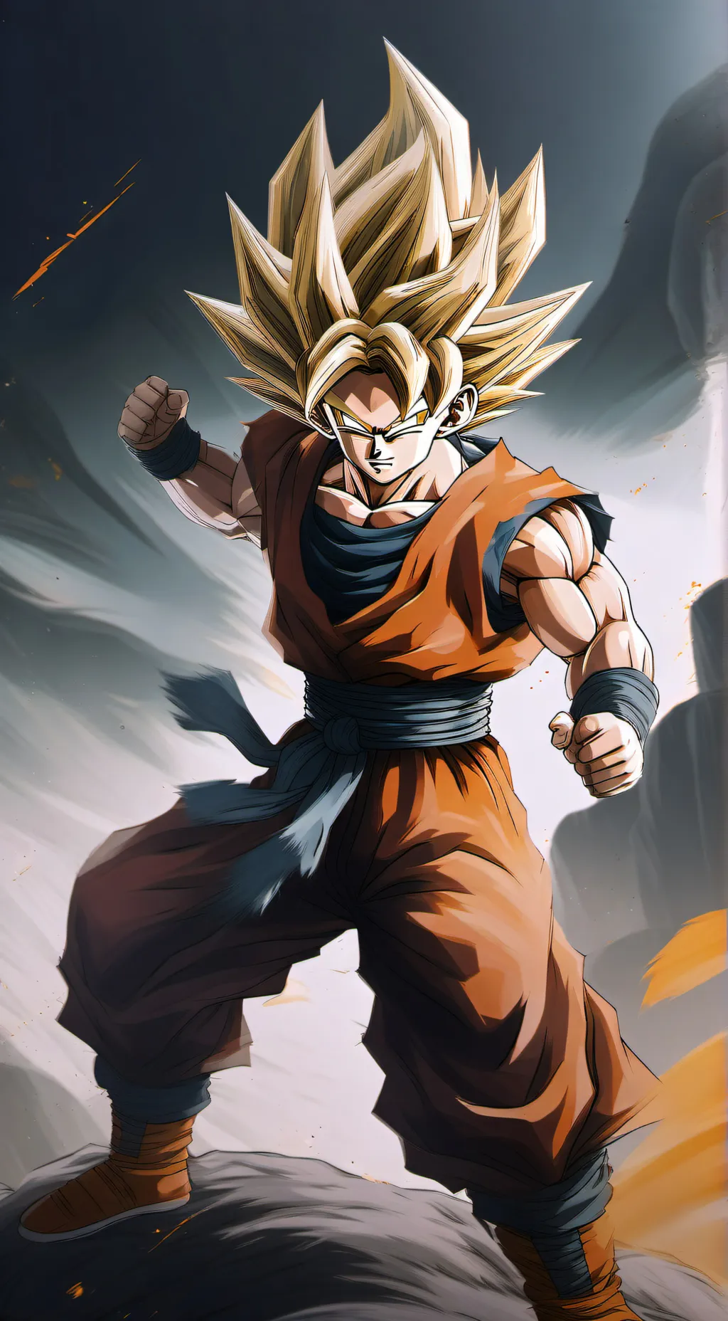 ai character: Goku background