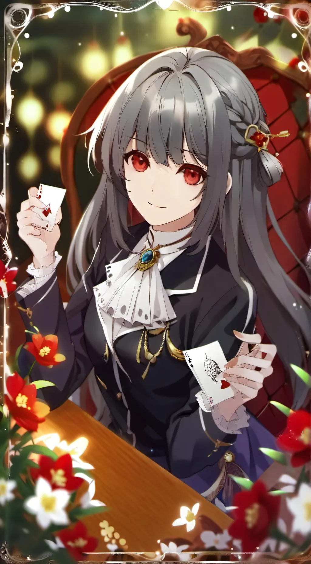 ai character: Мила background