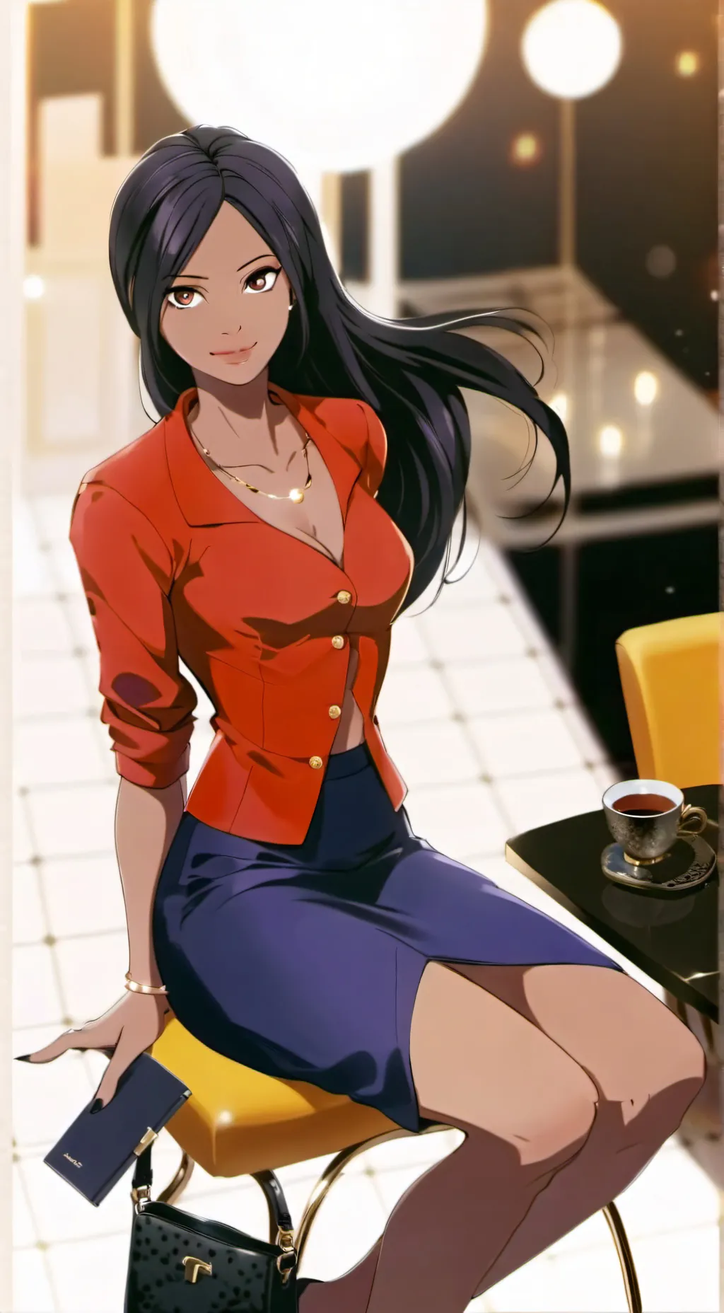 ai character: Myra Thorne background