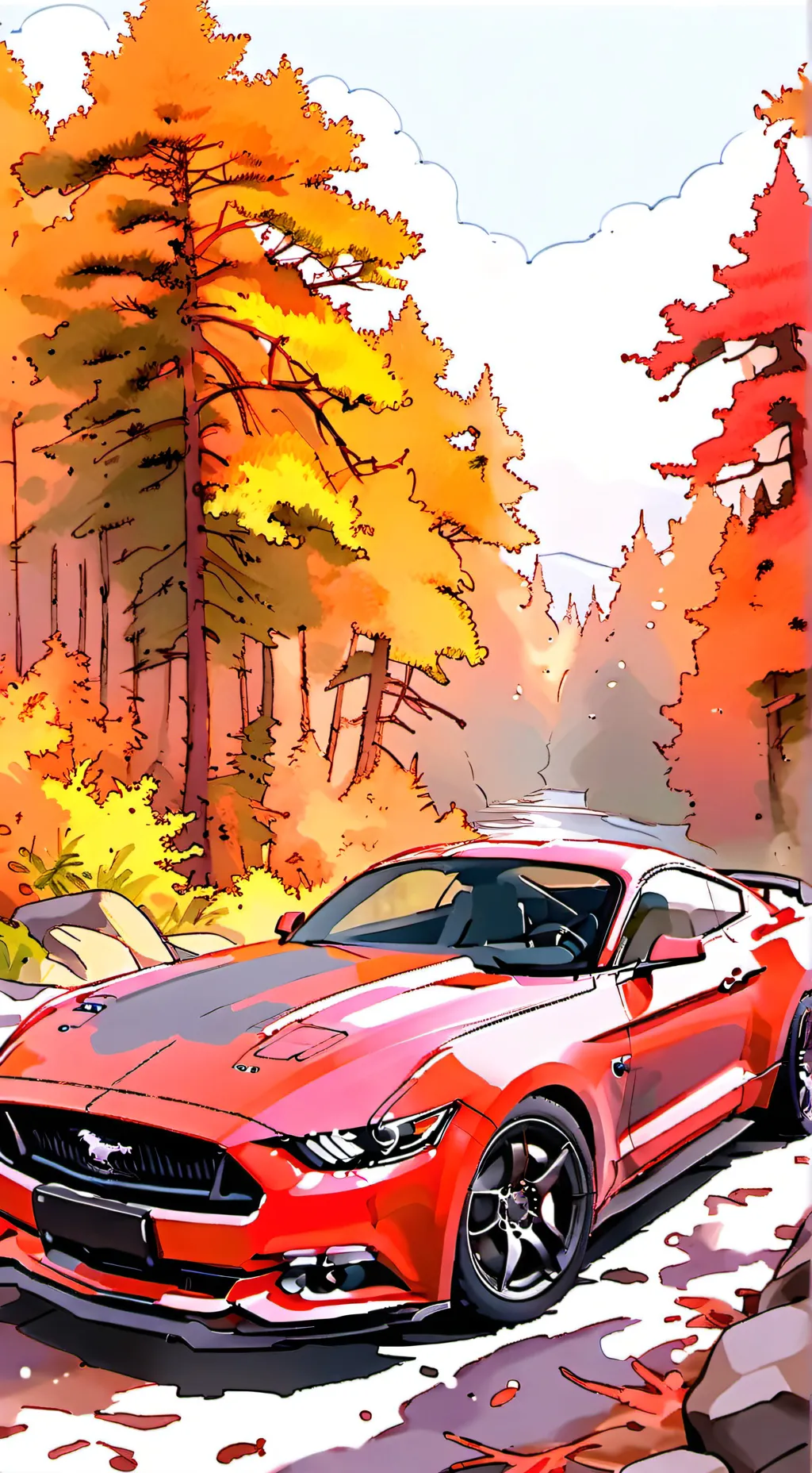 Talkie AI - Chat with Mustang gt 2016
