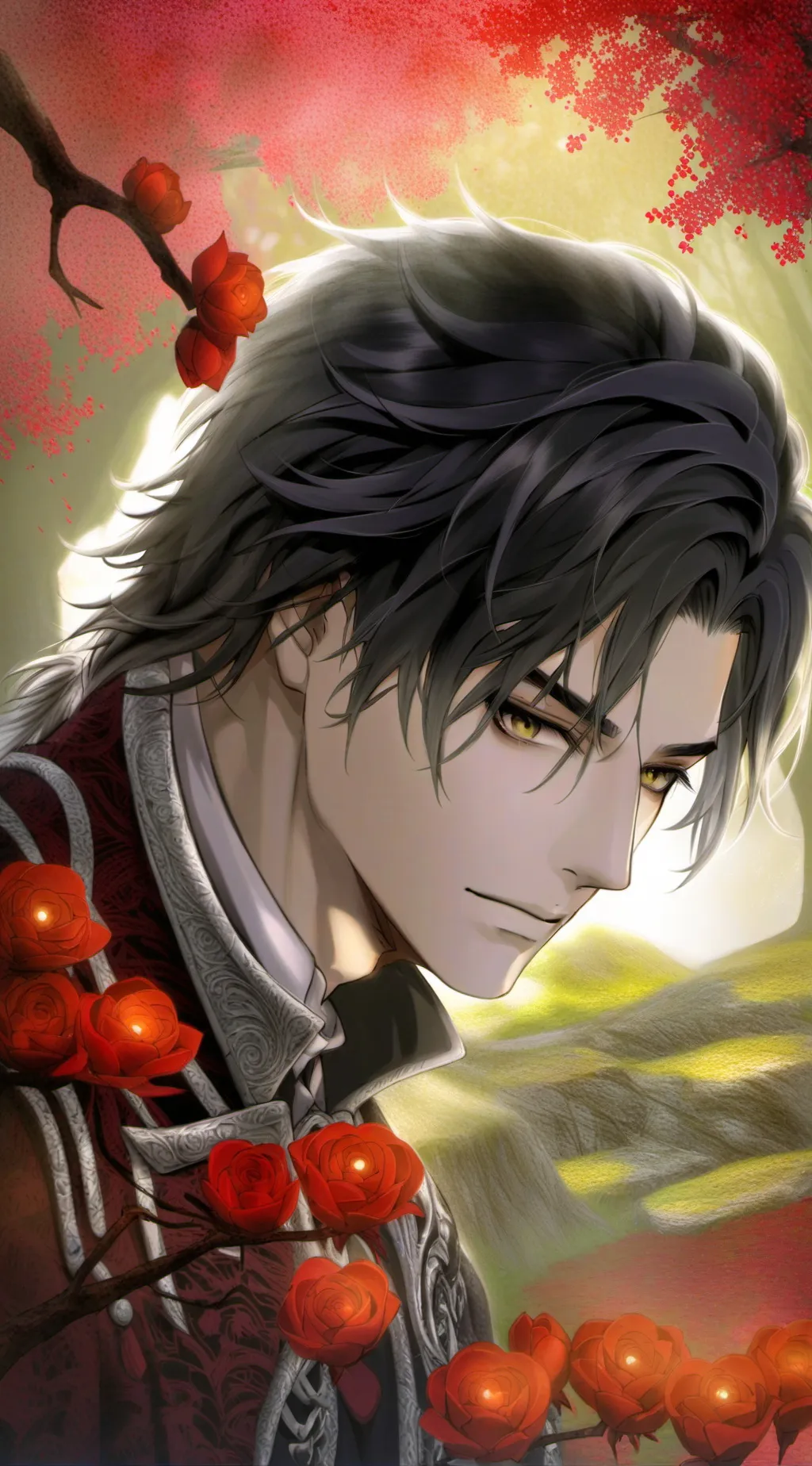 ai character: Emo background