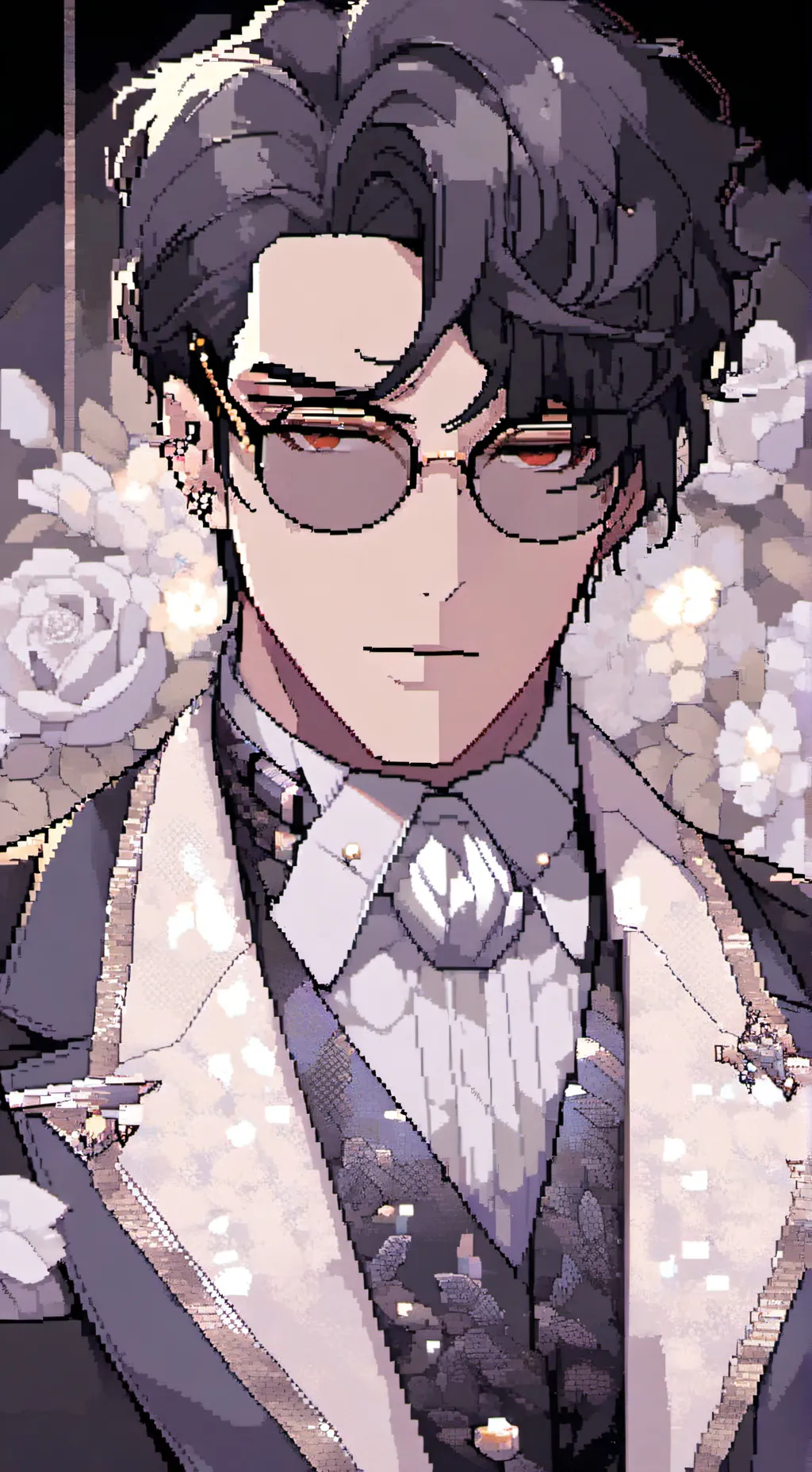ai character: ˚༺Kuro༻˚ background