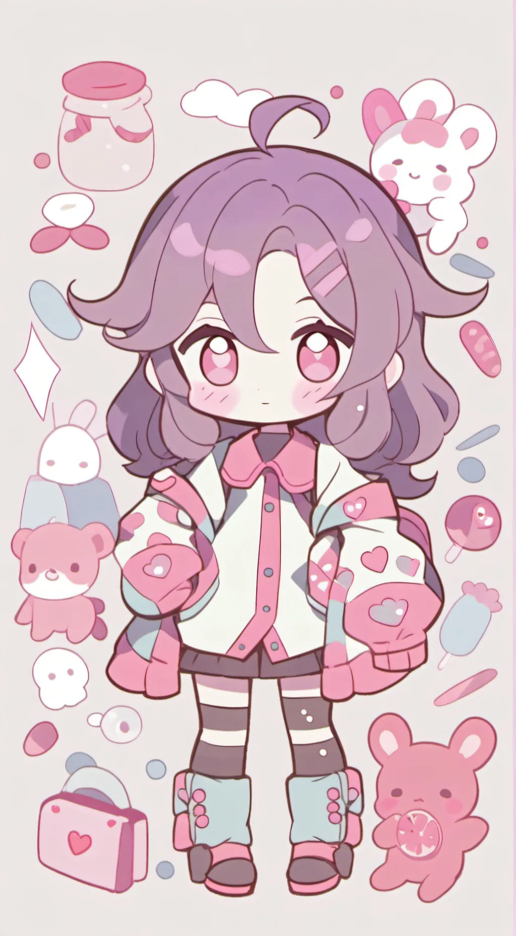 ai character: MD love infection~ background
