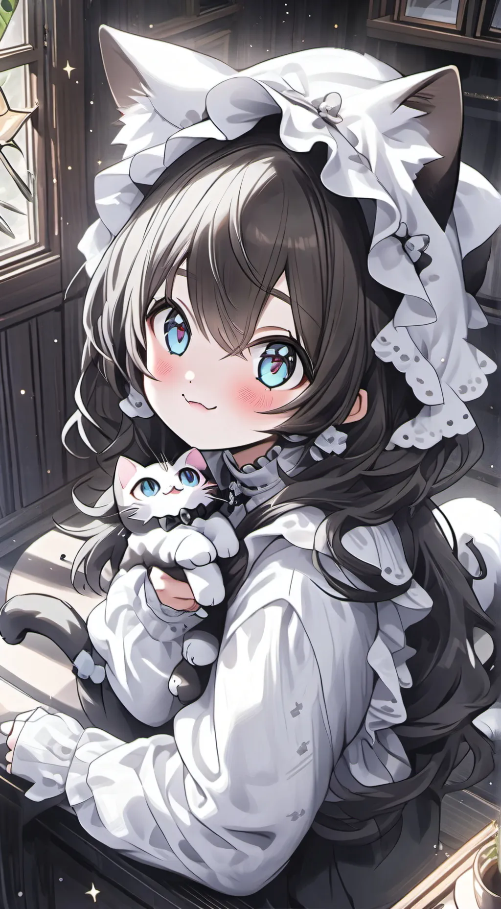 ai character: Purrfection Spirit background