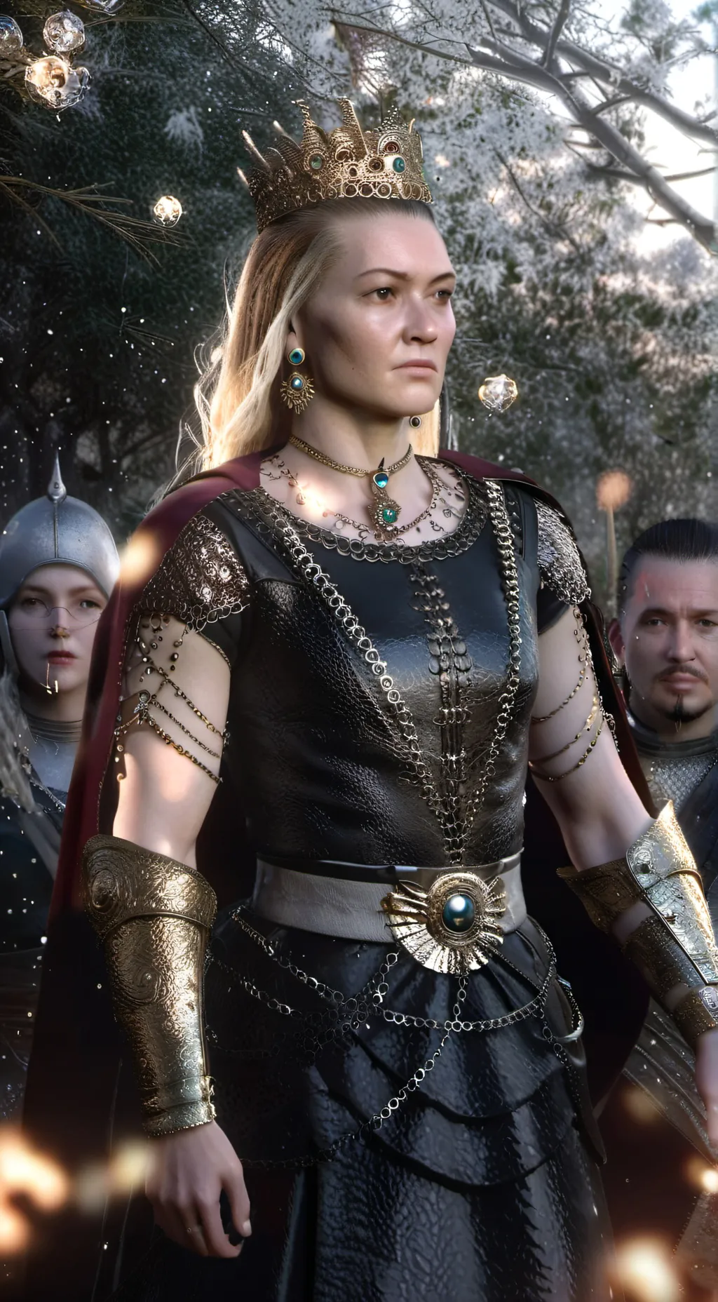 ai character: Karen. background