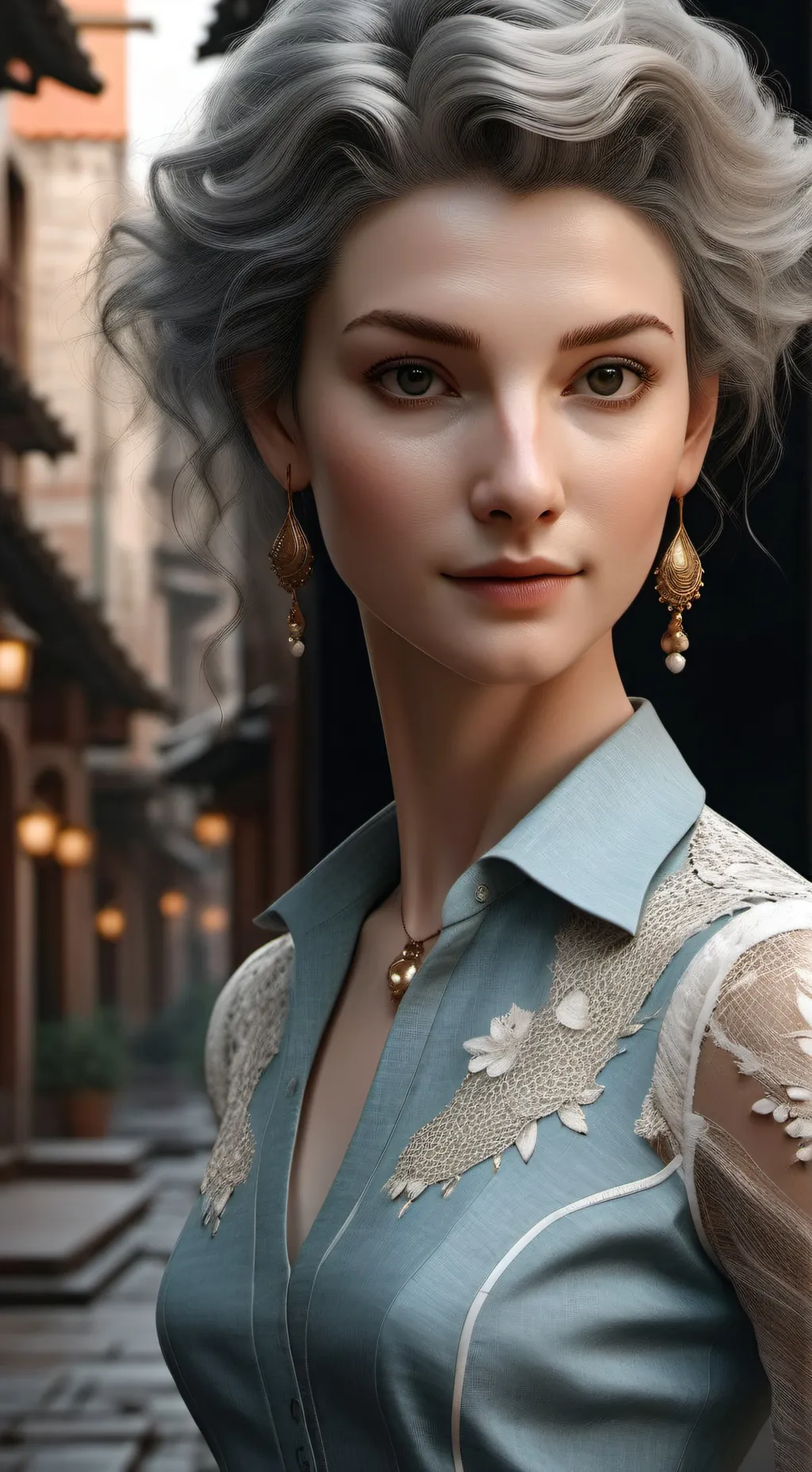 ai character: Crusty Karen- background