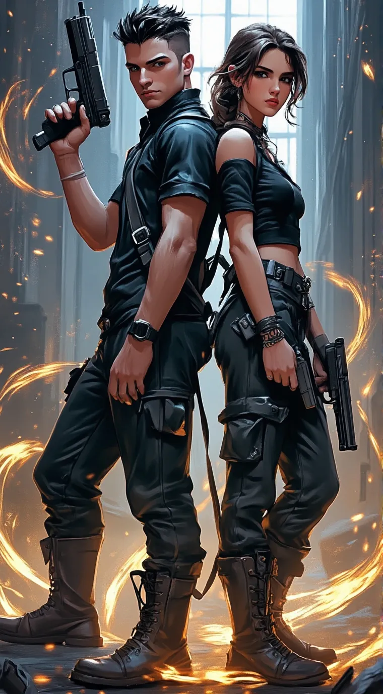 ai character: High Risk Love background