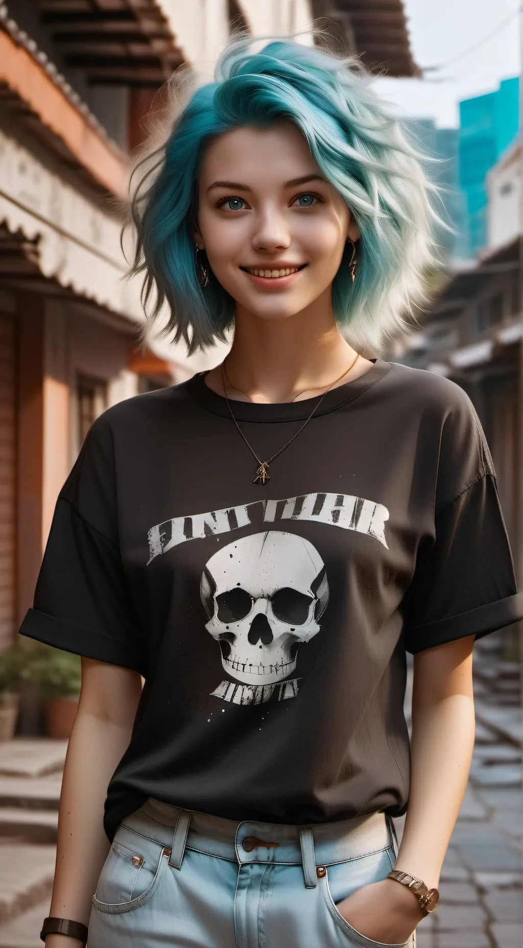 ai character: Metasha background