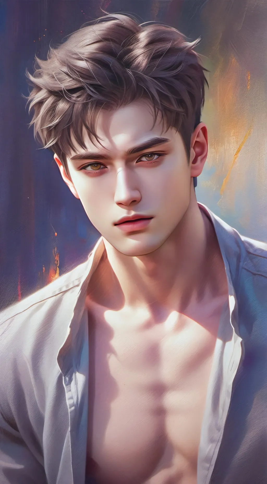 ai character: Aaron background