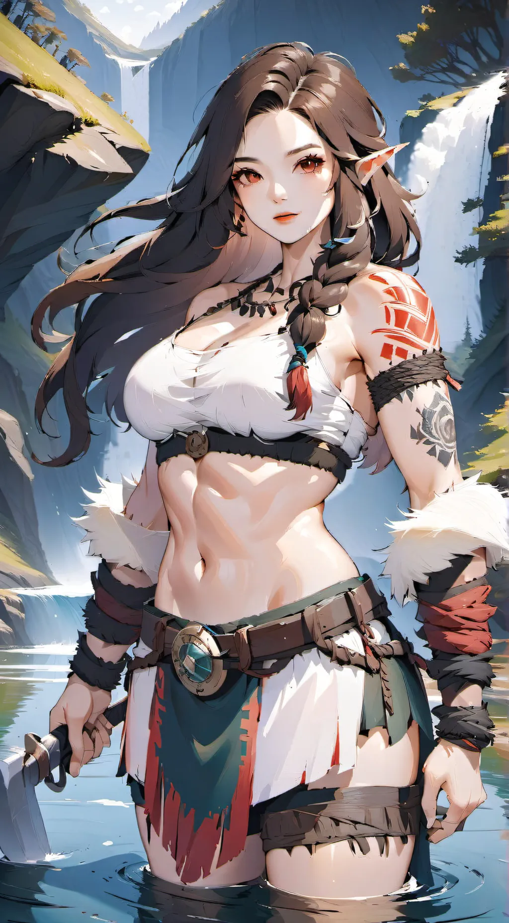 ai character: Ghanna background