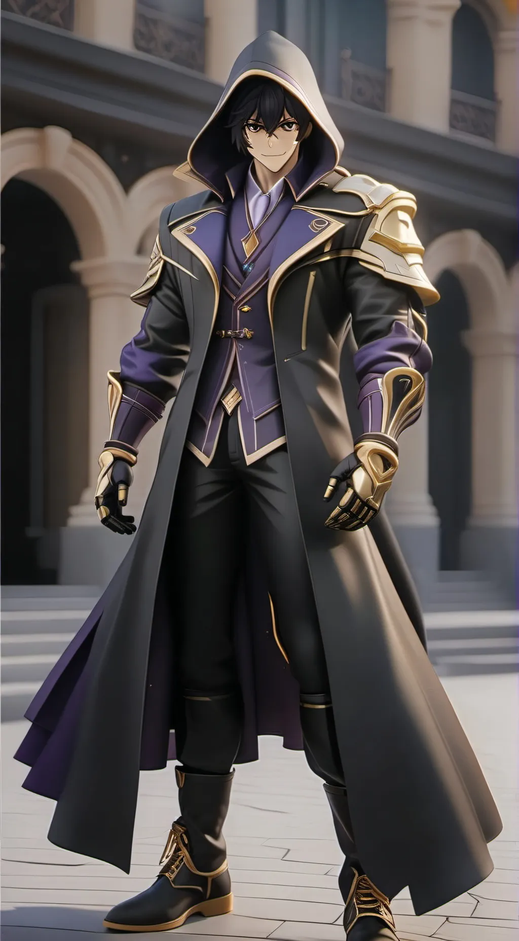 ai character: Cid Kagenou background