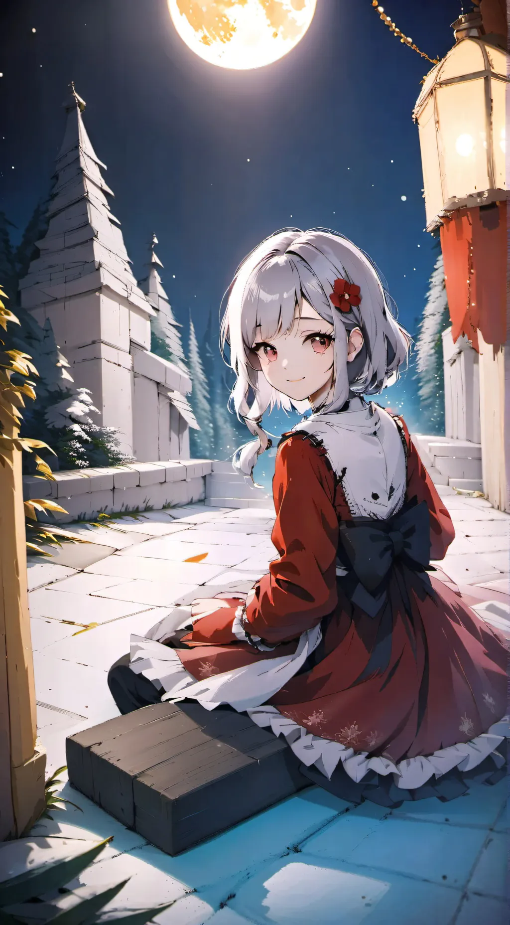ai character: Belle background