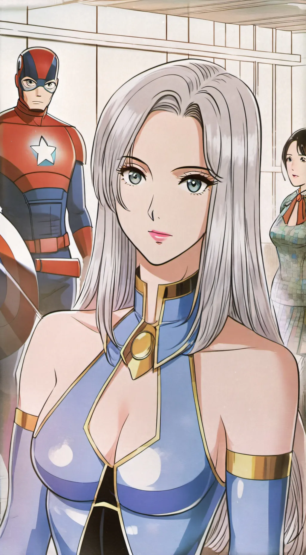 ai character: avengers 🌀 background
