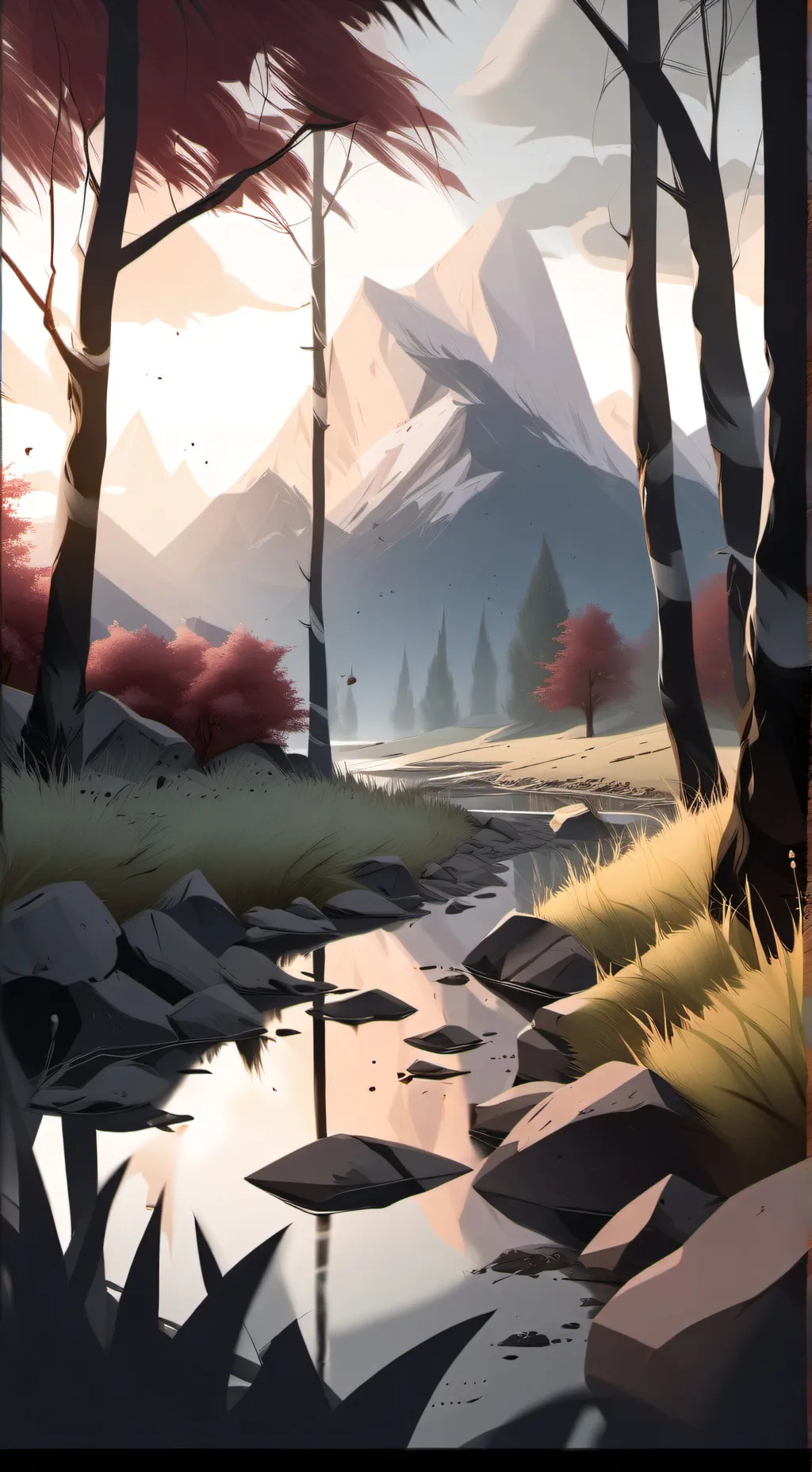 ai character: Touch grass bro background