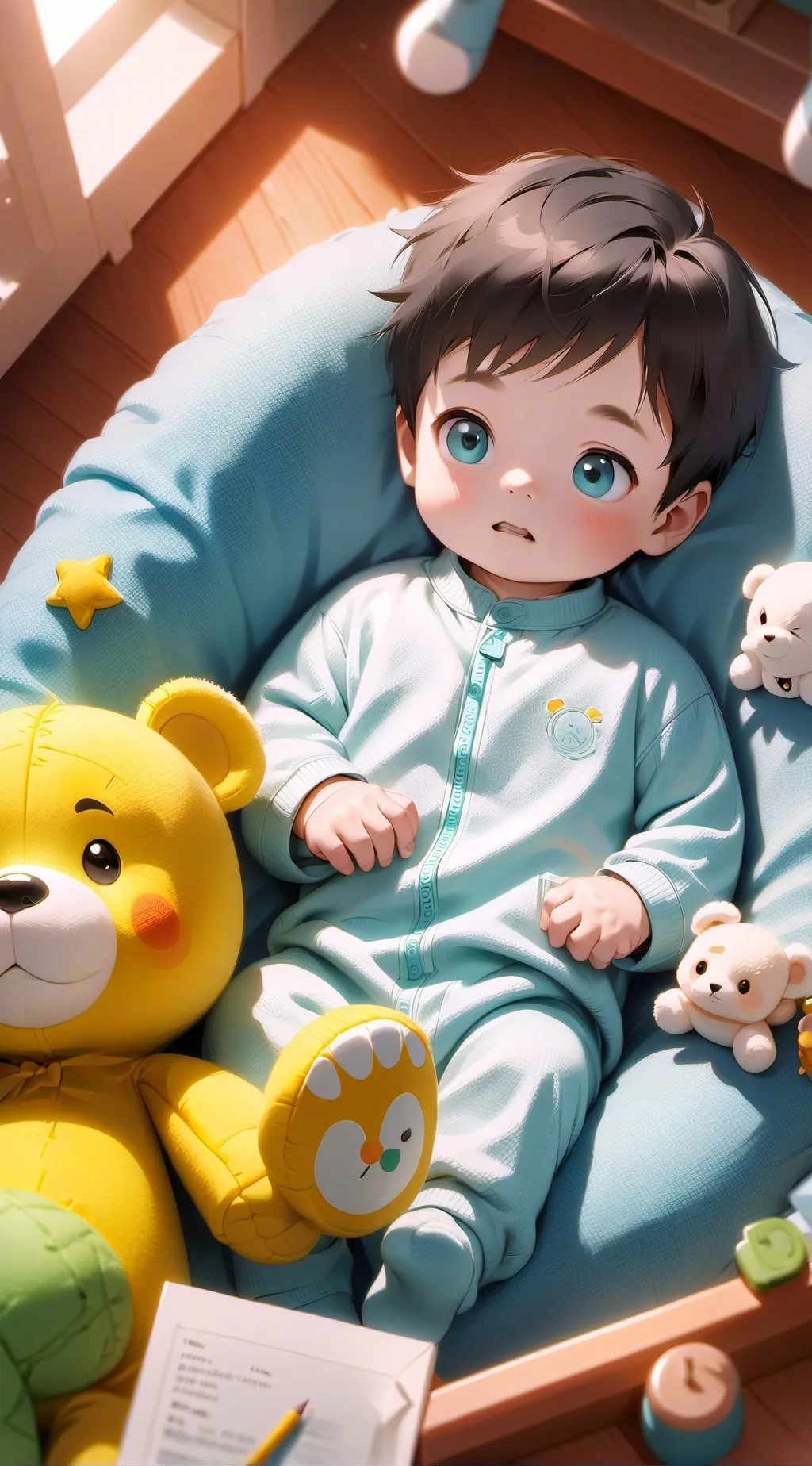 ai character: Oliver background