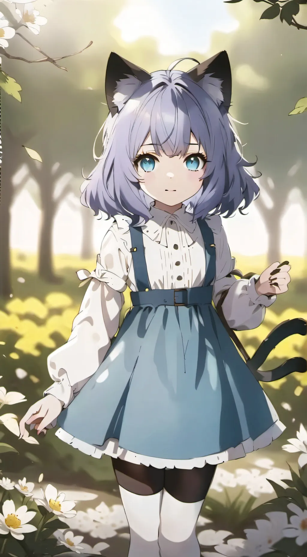 ai character: Found in forest?!? background