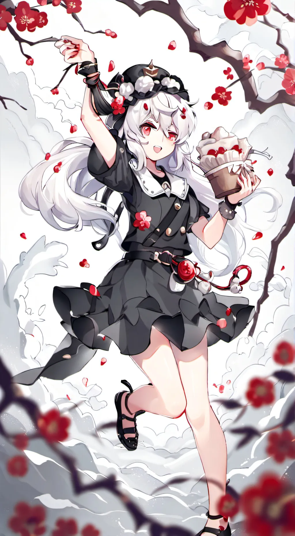 ai character: CYN & evil N, V, J background