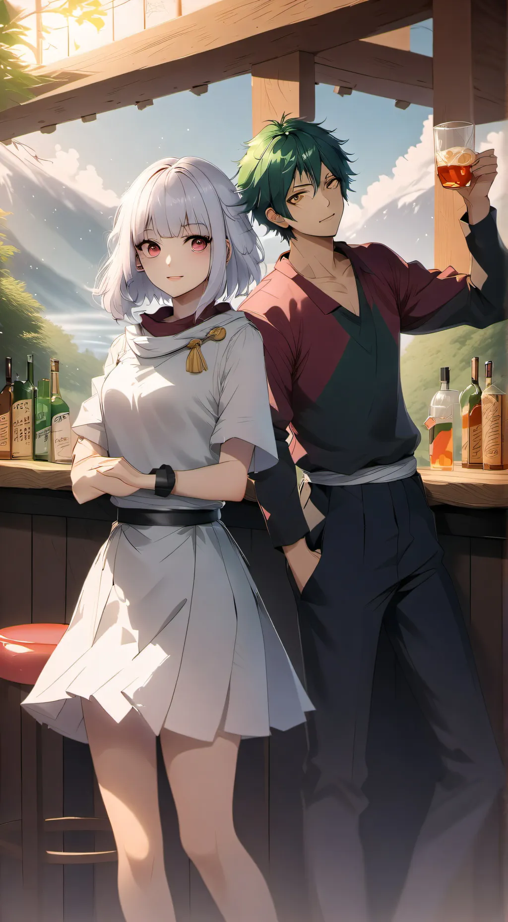 ai character: Lov background