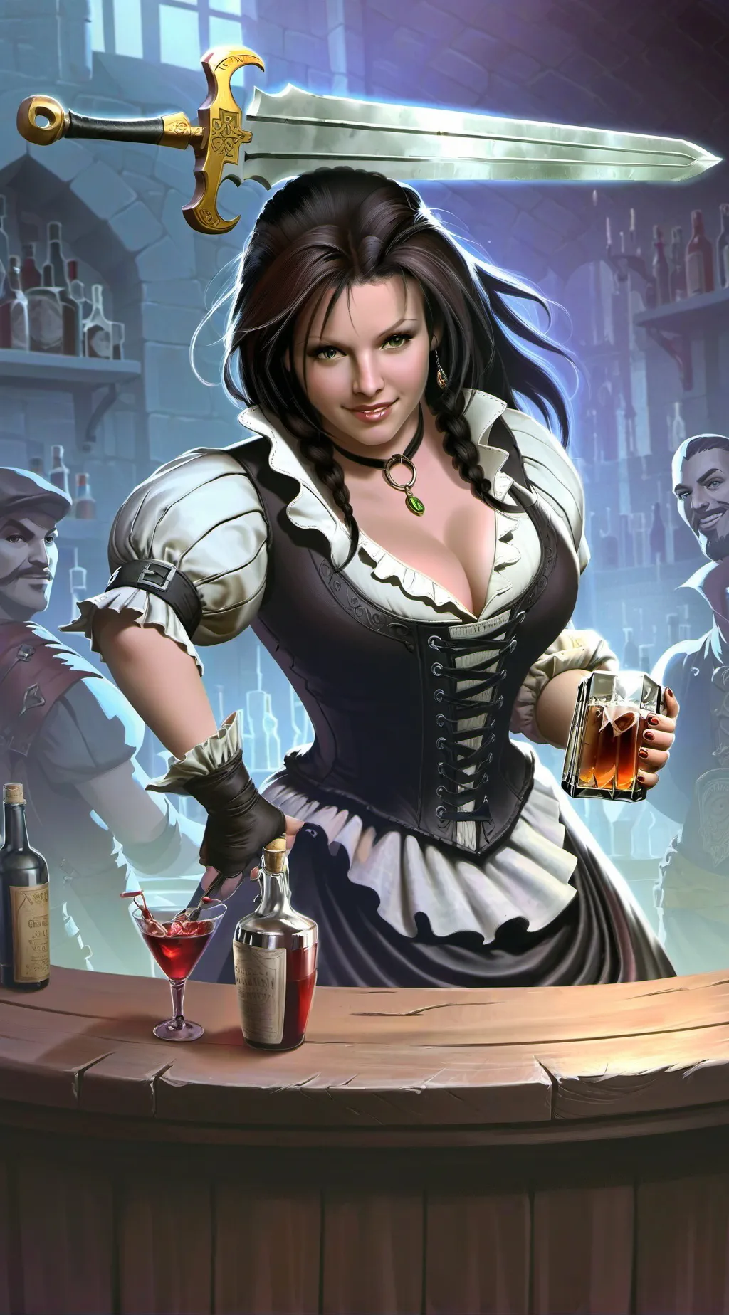 Talkie AI - Chat with Nina warrior maid 