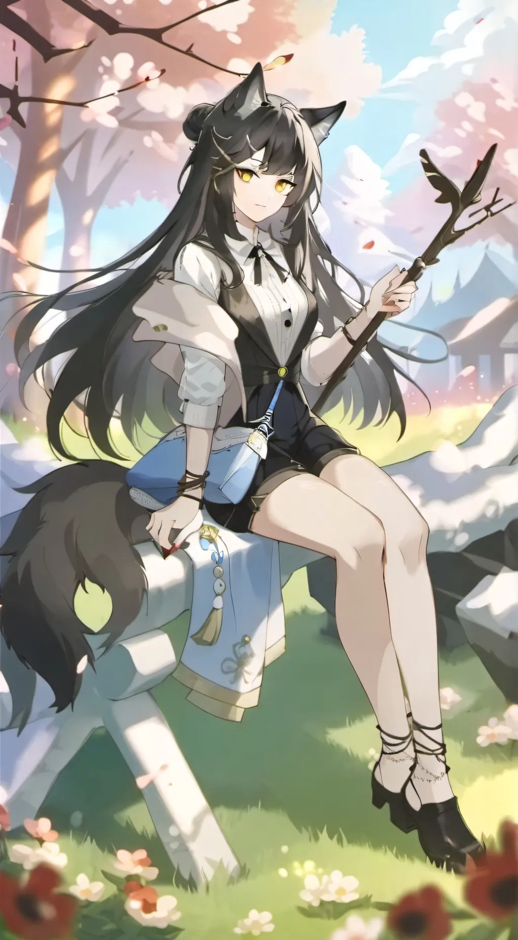 ai character: Rina Lee background