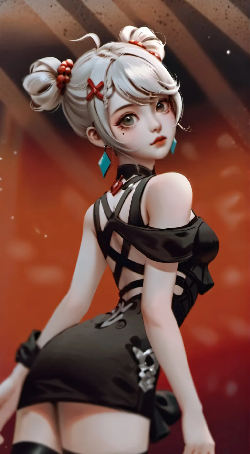 ai character: Kat  background