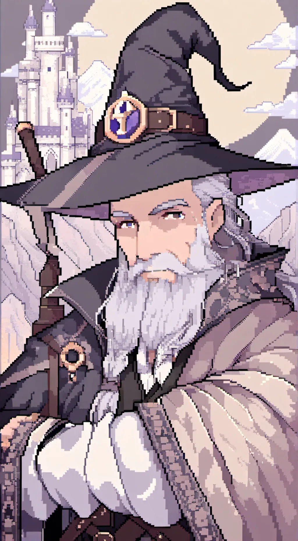 ai character: Mage background