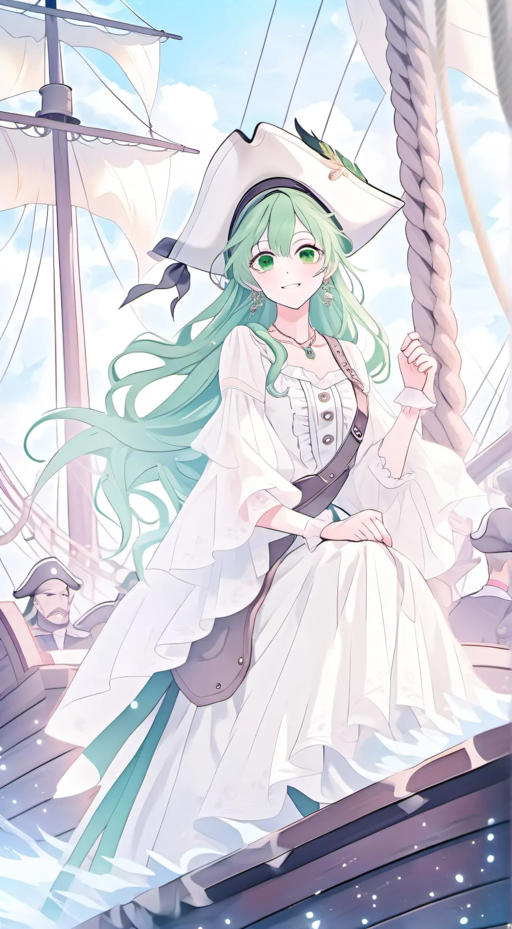 ai character: zoro's sister background