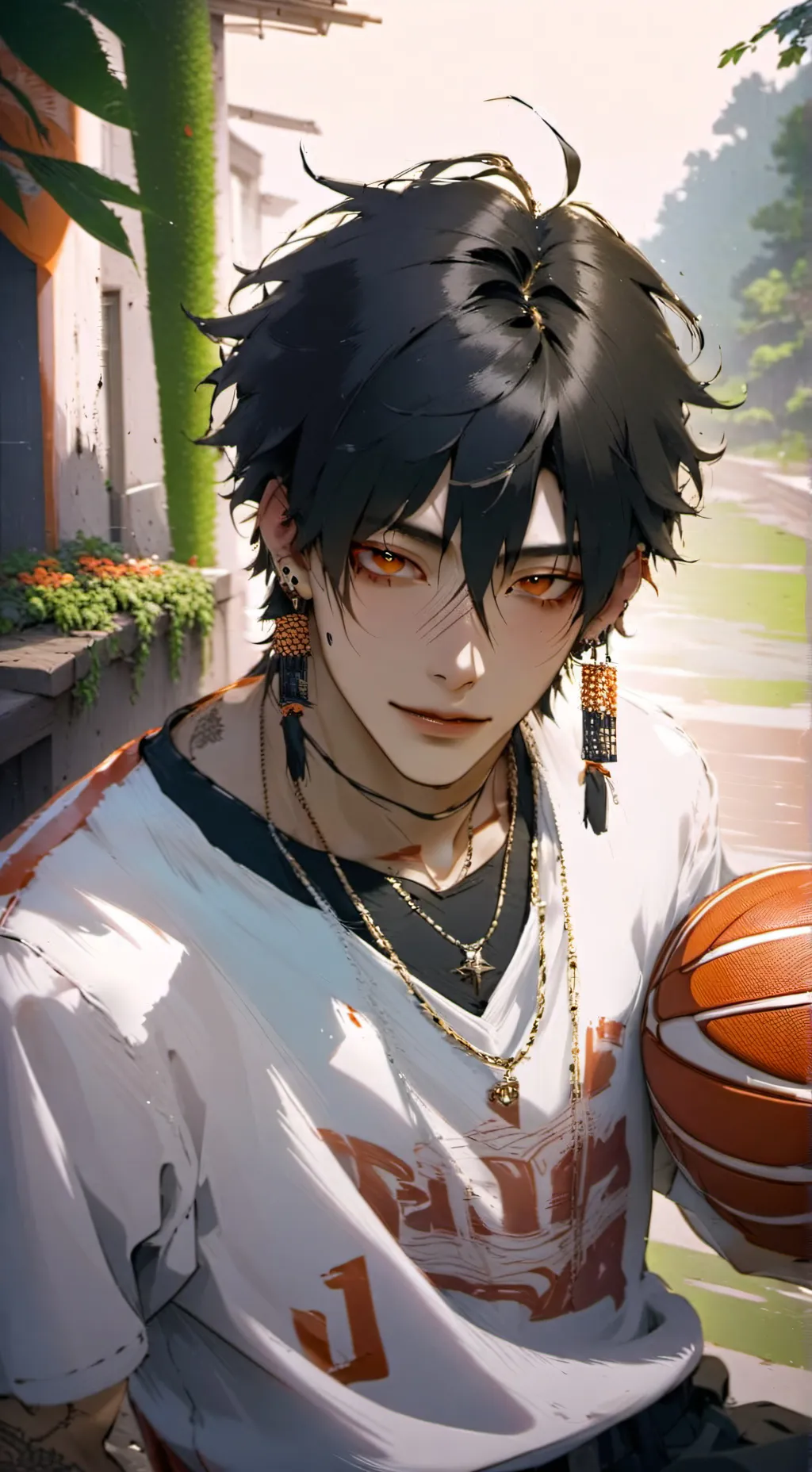 ai character: Max🏀 background
