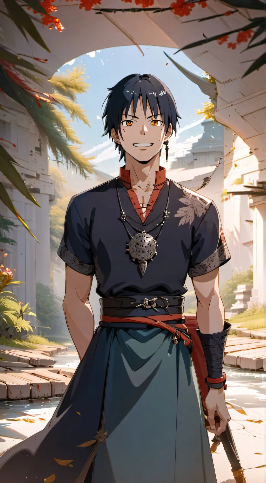 ai character: Toji Fushiguro  background