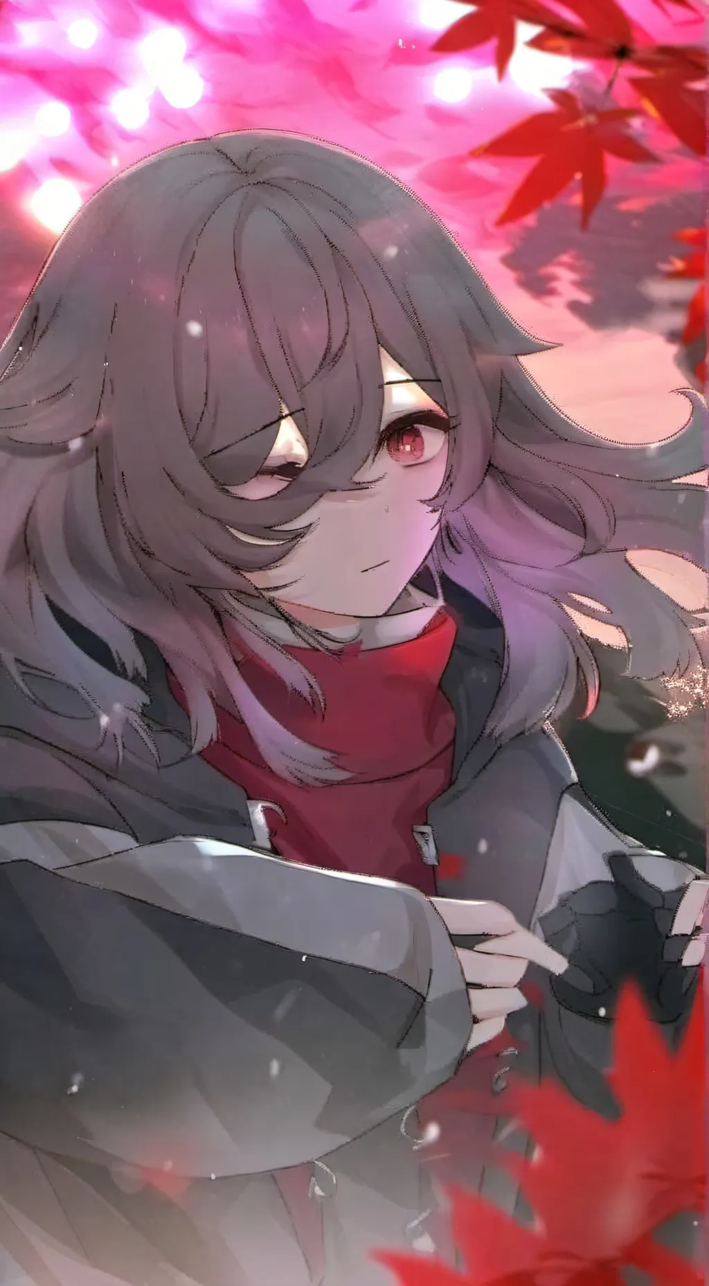 ai character: rose background