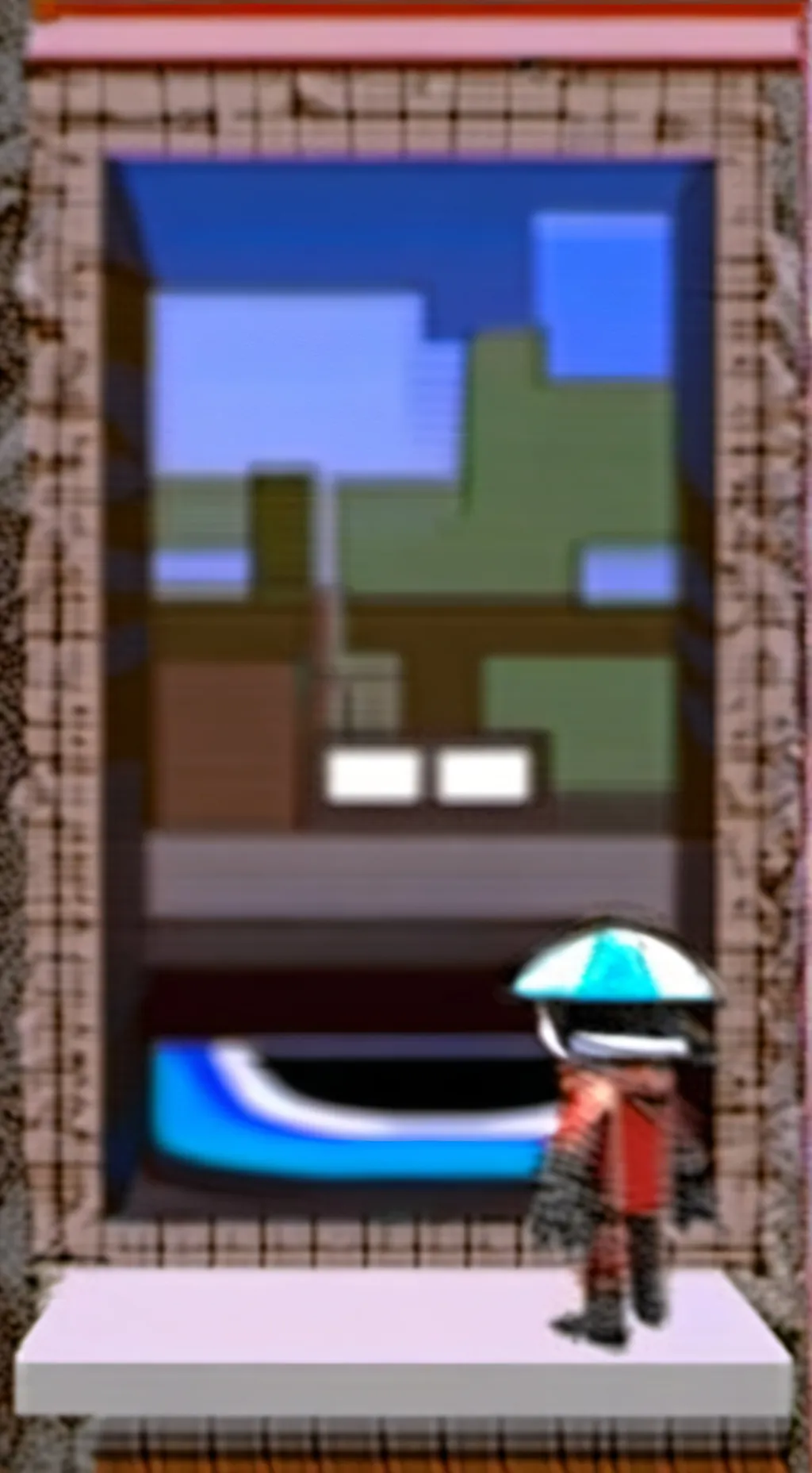 ai character: bacon background