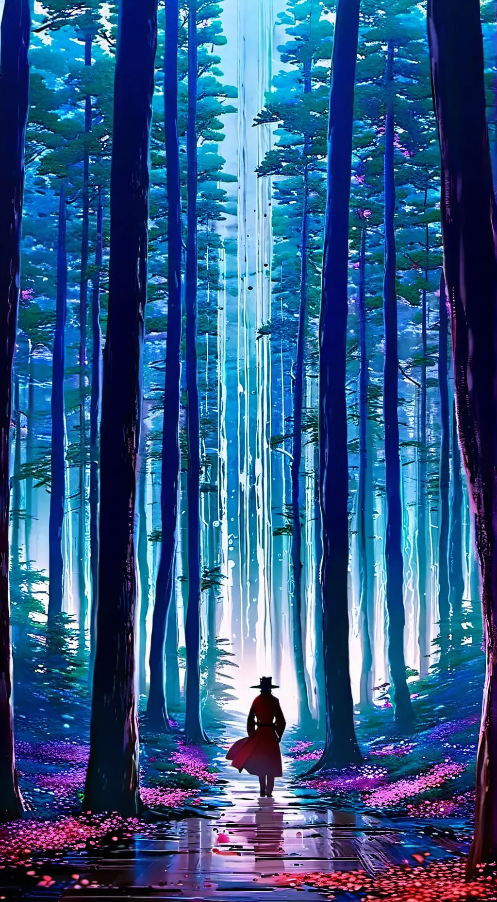 ai character: TANJIRO KAMADO  background