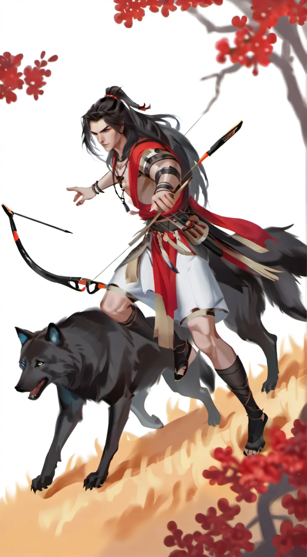 ai character: wolf's  background