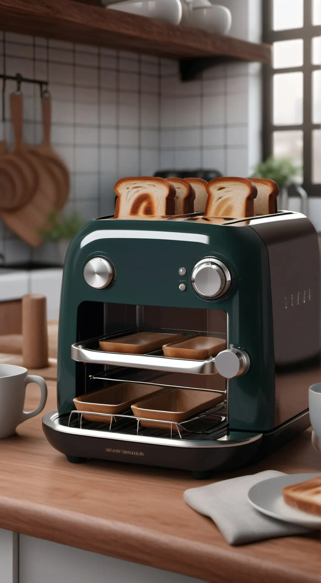 ai character: Toaster background
