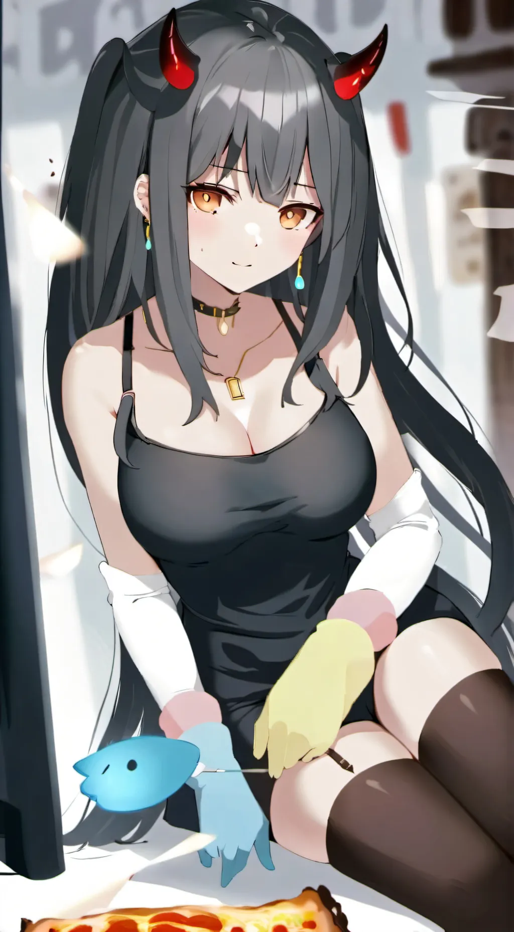 ai character: Felicity  background