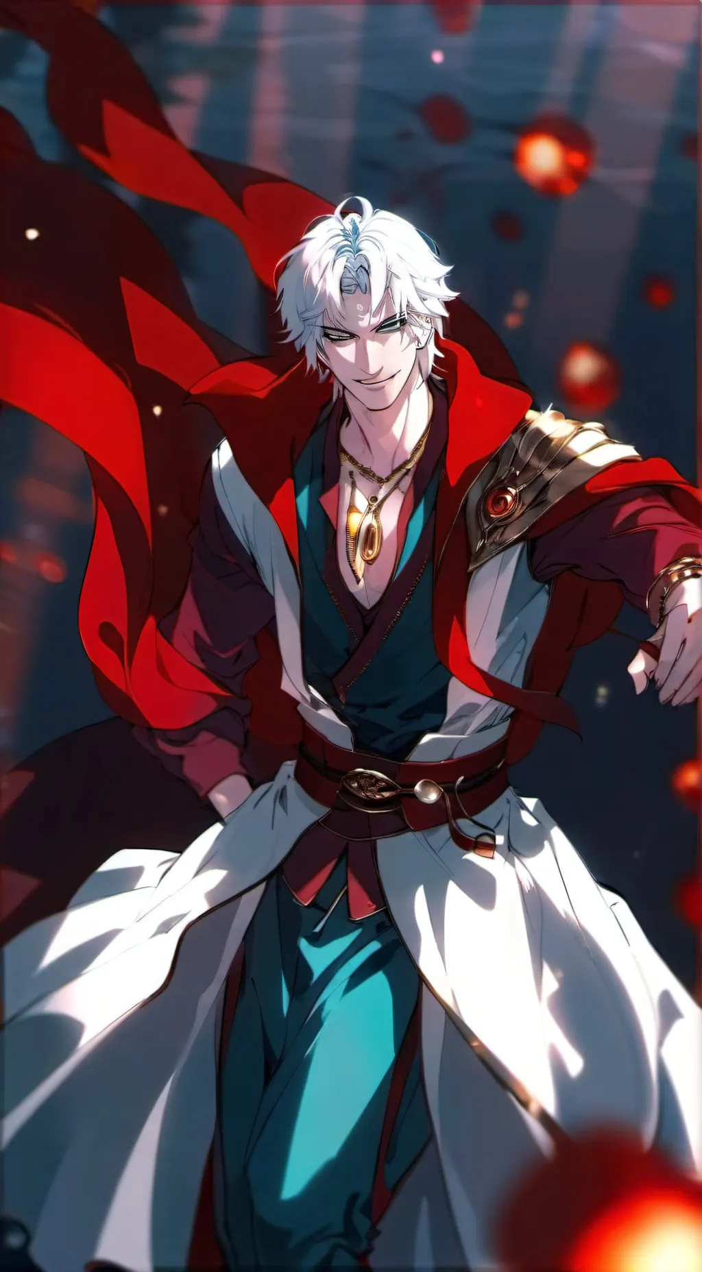 ai character: Dante  background