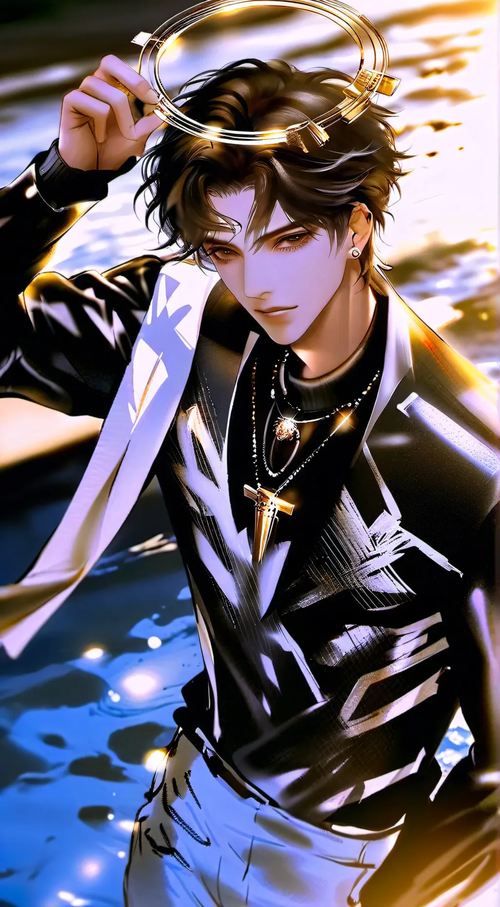 ai character: Luki background