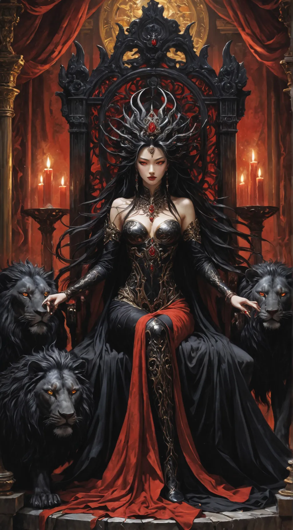 ai character: Sylvana background